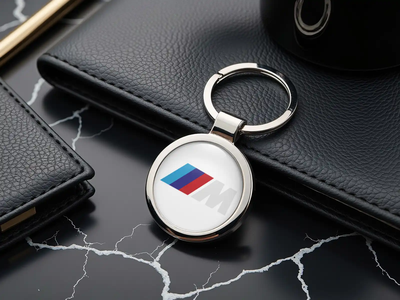 BMW Portachiavi Sicurezza Design Forza Acciaio